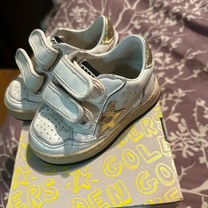 Baby Girl Ballstar Laminated star sneakers